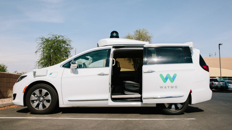 A self-driving Waymo Chrysler Pacifica in Chandler, Ariz., in July. The Department of Transportation says it wants to remove barriers to innovation in autonomous car technology.