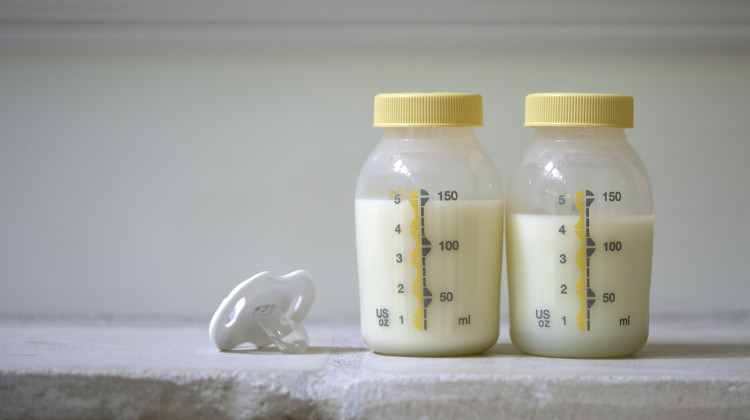 Years after one class of flame retardants was phased out, researchers detected other, similar flame-retardant compounds in U.S. women's breast milk in a recent study. - Ceneri / Getty Images