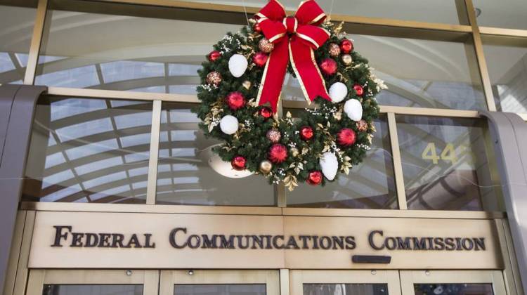 The Federal Communications Commission votes Thursday on the proposed repeal of "net neutrality" rules. - Alex Edelman/AFP/Getty Images