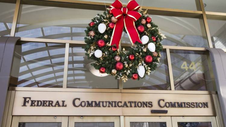 The Federal Communications Commission votes Thursday on the proposed repeal of "net neutrality" rules.  - Alex Edelman/AFP/Getty Images