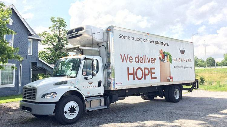 Gleaners Food Bank President and CEO John Elliott plans to build off momentum from some of his predecessor's initiatives. - Doug Jaggers/WFYI