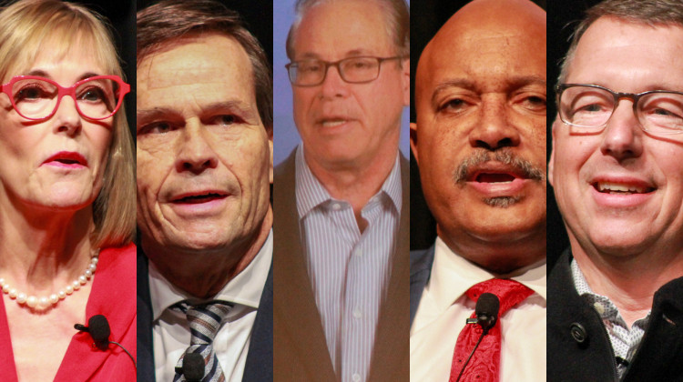 Republican gubernatorial candidates seek to define themselves in panel discussion