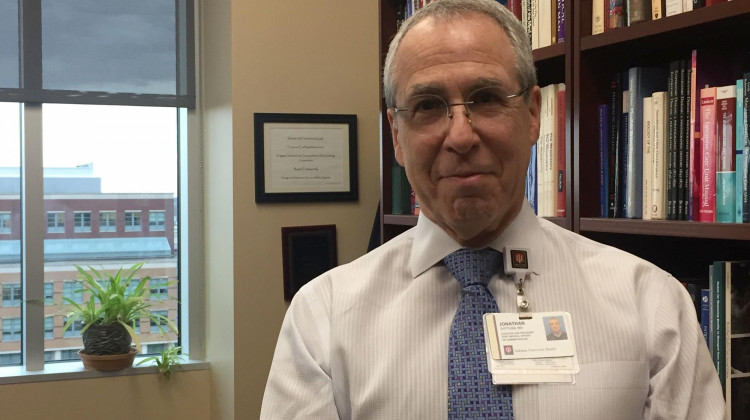 IU Health Chief Medical Executive Jonathan Gottlieb says the system's approach to opioids has allowed prescribers to reassess their practices. - Jill Sheridan/IPB News