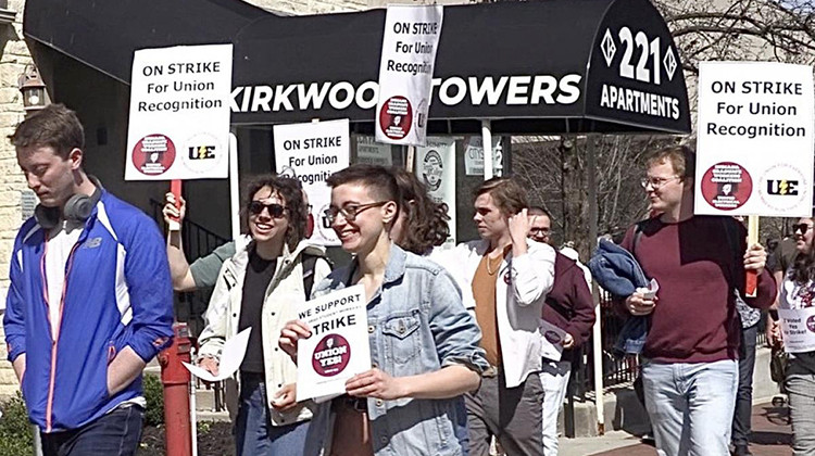 The resolution points out that IU has taken actions to discourage the strike. - WFIU-WTIU