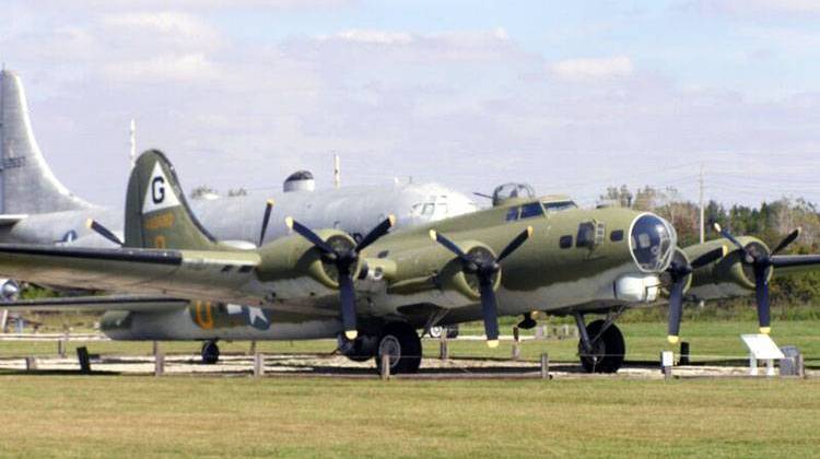 The Grissom Air Museum has received stat funding to preserve historic military aircraft, like its World War II era B-17 "Flying Fortress." - Chris Light, CC-BY-SA 3.0