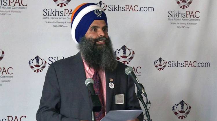 rinder Singh Khalsa is the founder and chairman of SikhsPAC. - Drew Daudelin/IPBS