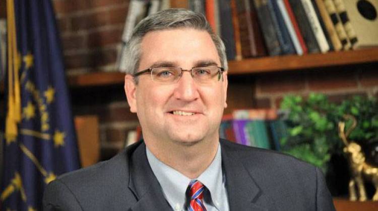Republican Eric Holcomb is running for U.S. Senate. Former Gov. Ed Whitcomb endorsed Holcomb on Monday.