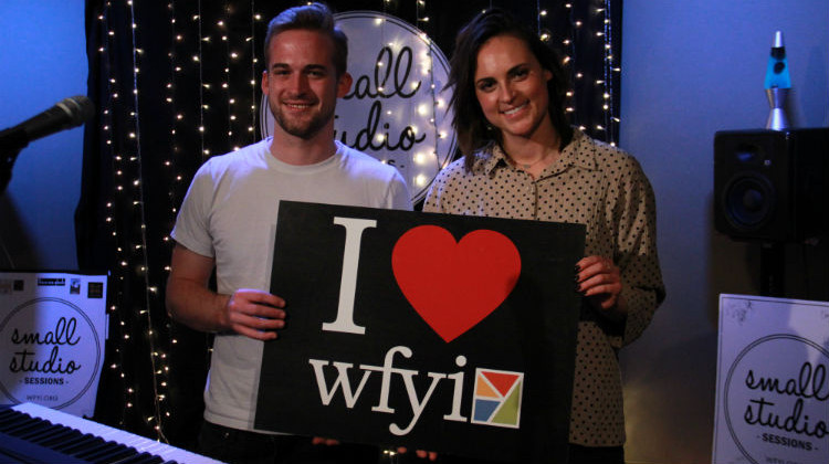 Hayley Costas and her brother, Tyler Costas, during her Small Studio Session. - Scott McAlister/WFYI