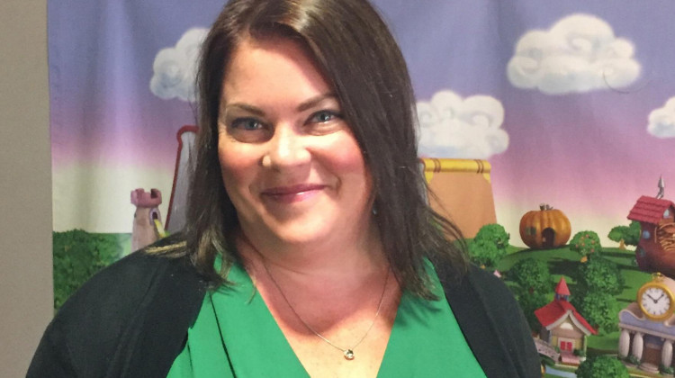 Indiana Grown program manager Heather Tallman.  - (Jill Sheridan/IPB News)