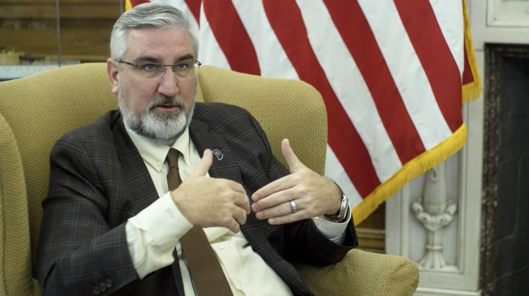 There are only three legislative changes Gov. Eric Holcomb said he needs lawmakers to make to ensure Indiana won’t lose hundreds of millions in federal funding tied to the pandemic by ending the state's public health emergency.  - (Alan Mbathi/IPB News)