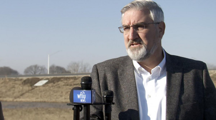 Holcomb encourages vaccines amid omicron news, not planning extra restrictions