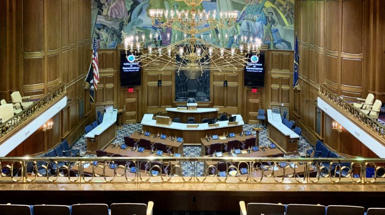 The Indiana House Chamber. - Brandon Smith/IPB News