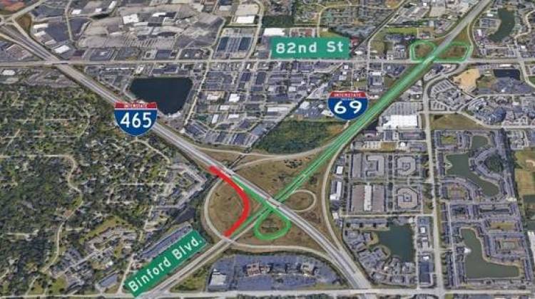 A $1.7 million pavement repair and resurfacing project on various Interstate 69 ramps at the I-465 and 82nd Street interchanges will begin July 15. - Indiana Department of Transportation