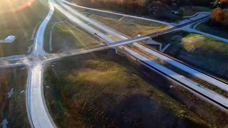 Section four of I-69 is still on schedule to be completed by the end of the year.  - Courtesy of the Indiana Department of Transportation