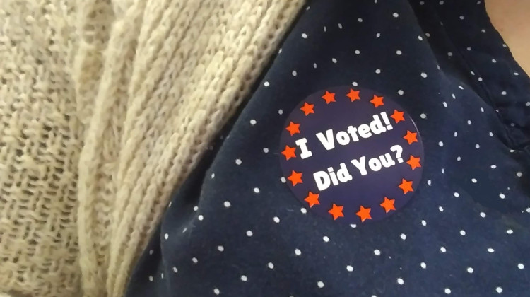 Voters in Indiana can only vote by mail if they meet one of about a dozen reasons, including if they're age 65 or older or if they'll be unable to vote in person the entire time polls are open on Election Day. - Lauren Chapman/IPB News