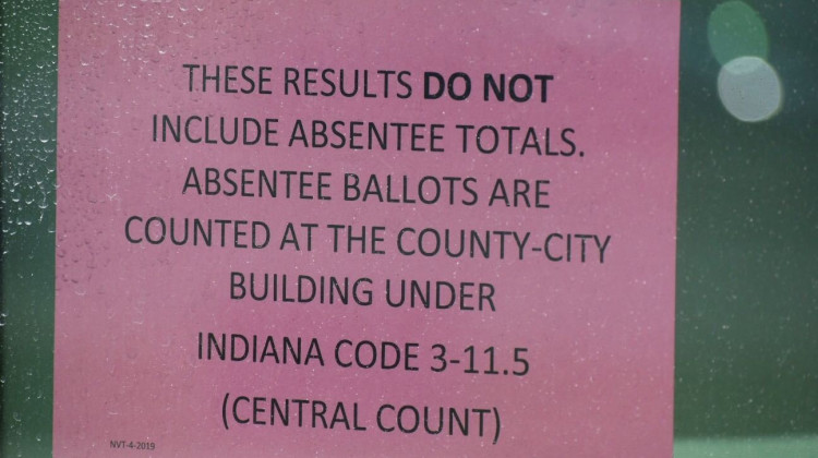 Indiana Primary Election Results Not Expected For Days