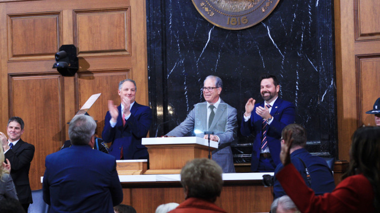 Gov. Braun focuses on affordability issues, ignores redistricting, at State of the State address