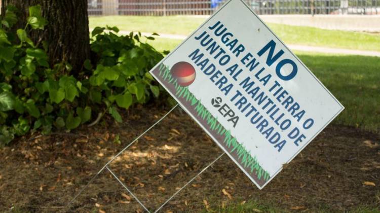 The Calumet neighborhood of East Chicago has lead and arsenic contamination in its soil at 200 times the legal limit. - IPBS-RJC