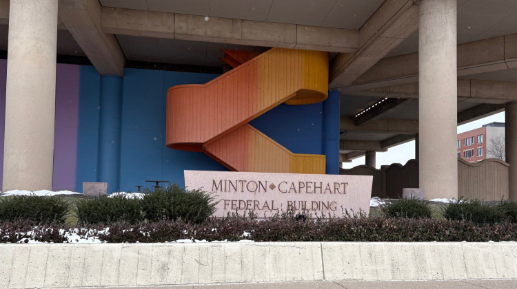 The Minton-Capehart Federal Building was on a list targeted for closure or sale. - Jill Sheridan / WFYI