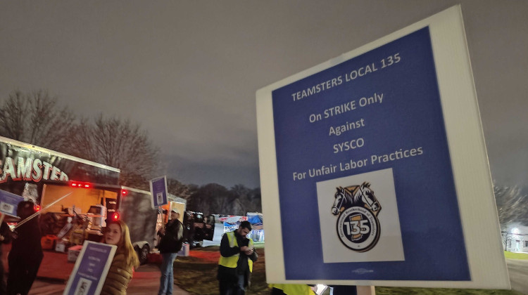 Over 100 Indianapolis union workers strike at food-giant Sysco over 'unfair' labor practices
