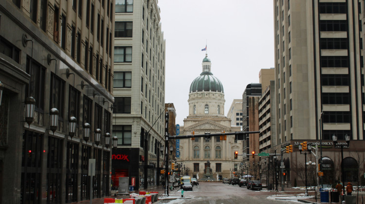 A proposal to create a new taxing district in downtown Indianapolis will be introduced to the City-County Council next week.  - Ben Thorp/WFYI News