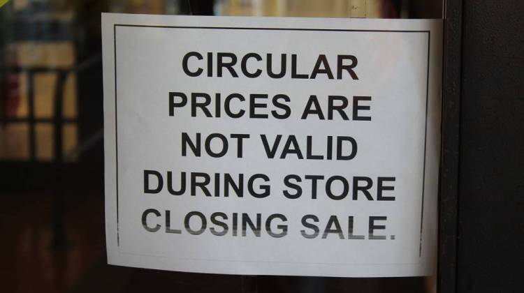 Liquidation sales began Thursday at 18 Marsh stores that did not attract a buyer during the grocer's bankruptcy auction. - Stan Jastrzebski/WBAA