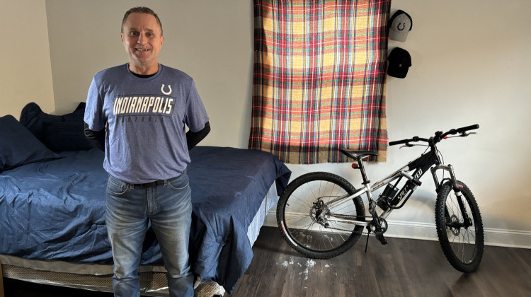 Indianapolis veteran finds permanent housing after fire displaced him and 47 others