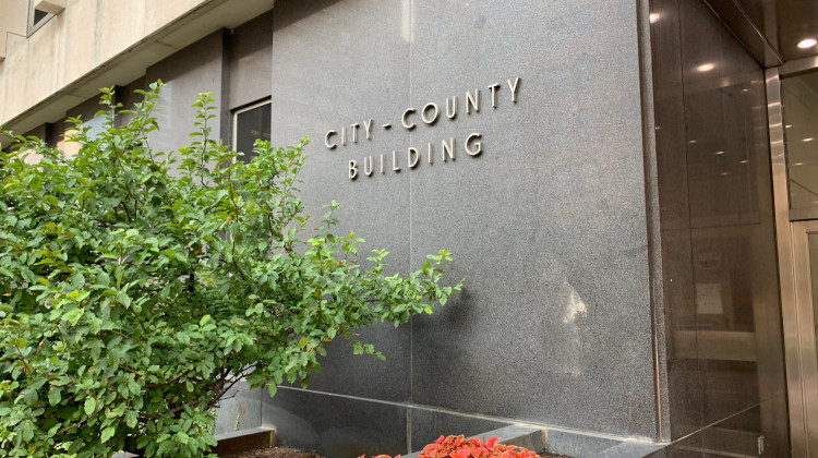 The Indianapolis City County Building.  - Jill Sheridan/WFYI
