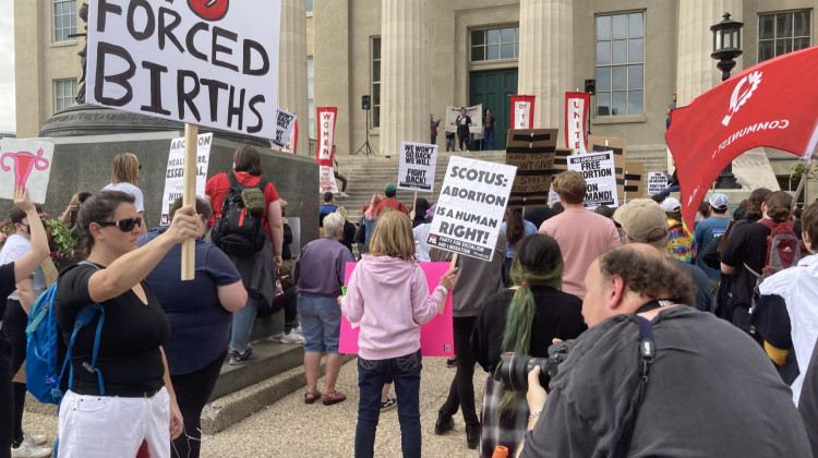 After weeks of legal back and forth, Kentucky reinstated its abortion ban in August. Abortion bans in several Midwest states are on hold due to legal challenges. - Ryan Van Velzer / WFPL