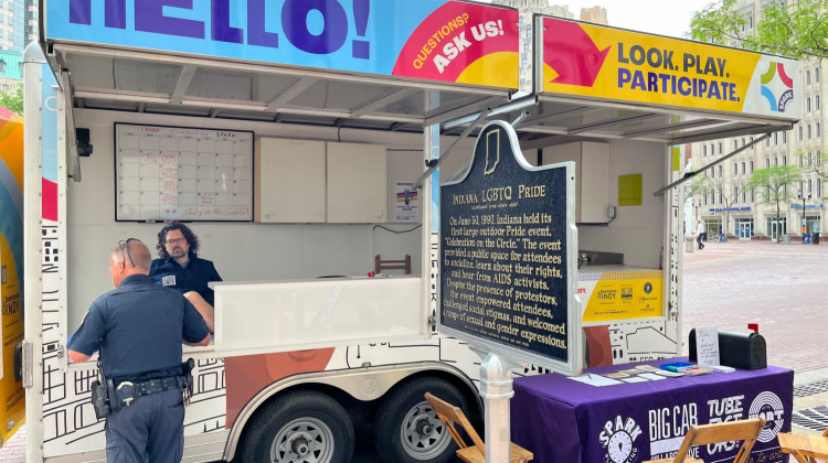 Big Car Spark trailer.  - Jill Sheridan/WFYI