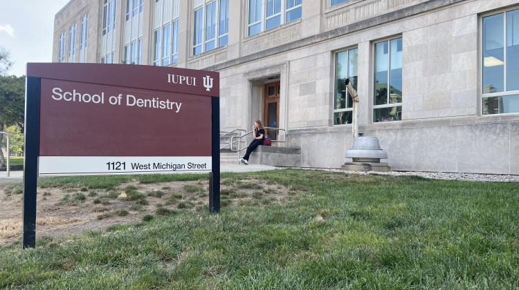 The School of Dentistry at Indiana University-Purdue University Indianapolis is the only dental school in Indiana. - Elizabeth Gabriel/WFYI News