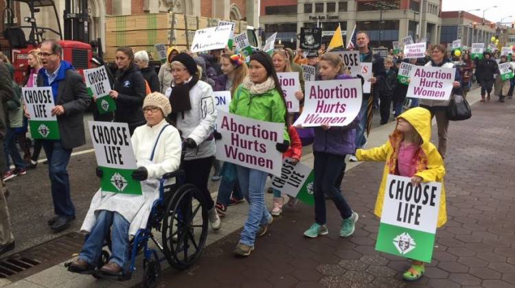 Both Sides Of Abortion Debate Organize In Indianapolis