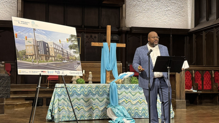 Indianapolis complex will have 57 affordable apartments. It took 14 years to get off the ground.