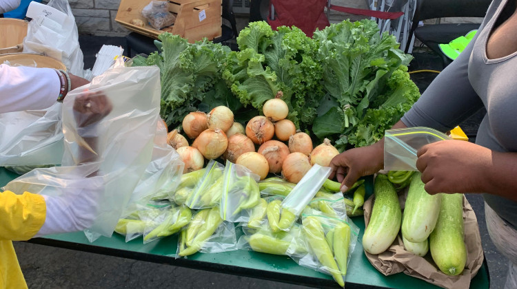 The proceeds from produce that will be sold at a local farmers market will support transportation services for youth with disabilities. - Nicole Woods/ Submitted