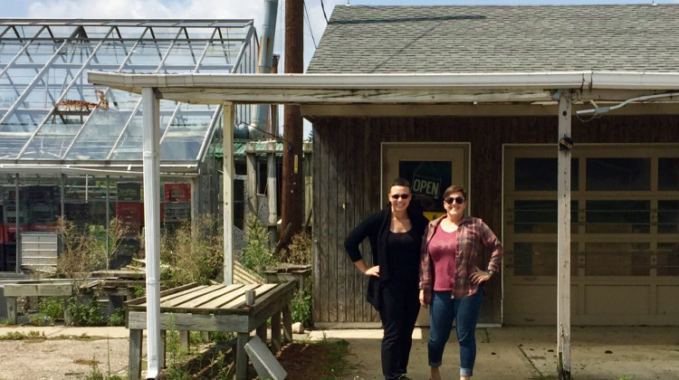 Bellfound Farm founders Nekoma Burcham and Alena Jones.  - Jill Sheridan/IPB News