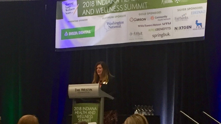 The 2018 Indiana Health and Wellness Summit made mental health a focus this year.  - Jill Sheridan/IPB News