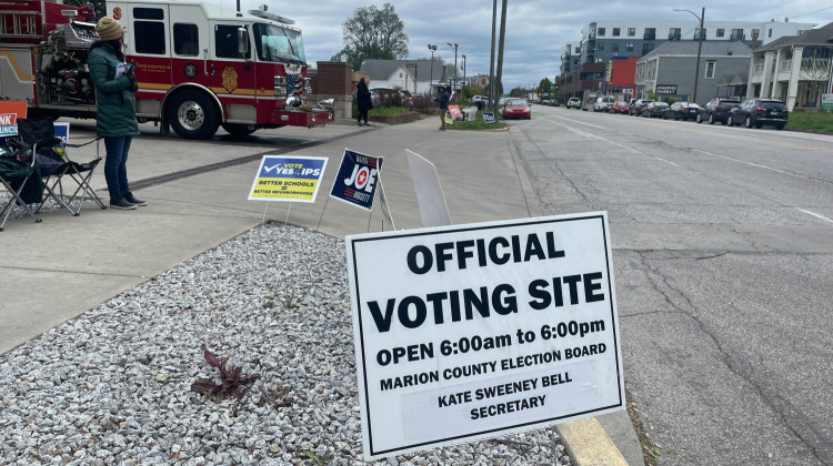 Vote centers are open across the city Tuesday for residents to choose candidates for numerous local positions. - Sydney Dauphinais/WFYI