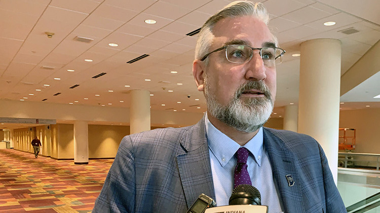 Holcomb wants health emergency provisions split from vaccine mandate ban