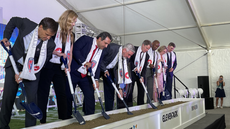 Officials break ground on Indianapolis’s Eleven Park