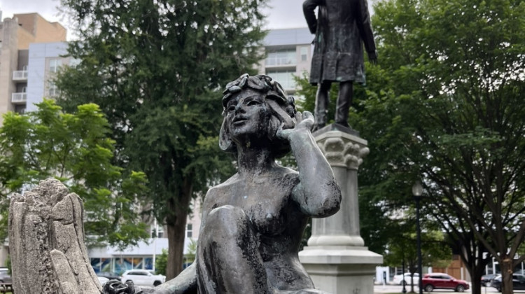 University Park is home to many statues.  (Jill Sheridan/WFYI)