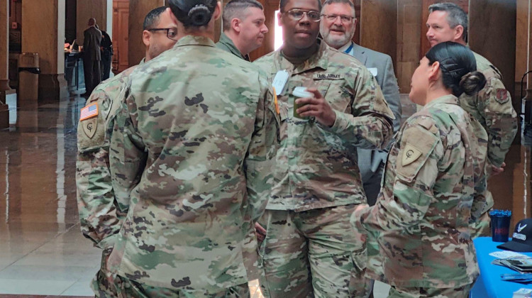 Indiana has long let servicemembers and military spouses get a license in Indiana if they had a similar license in another state for two years prior.  - Adam Yahya Rayes/IPB News