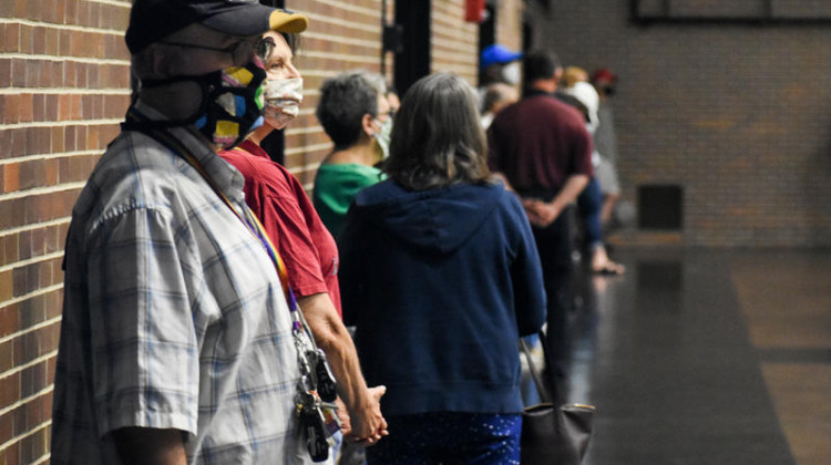 Most Hoosier voters will have to cast their ballots in-person this fall amid the ongoing COVID-19 pandemic. -  Justin Hicks/IPB News