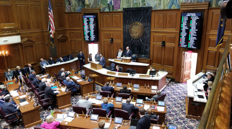 Legislators in the House approved the bill mostly along party lines, with a few Republicans voting against the bill. - Jeanie Lindsay/IPB News