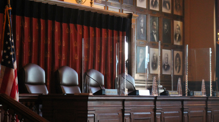 The governor will name the next Indiana Supreme Court justice from among three candidates chosen by the state's Judicial Nominating Commission. - Brandon Smith/IPB News