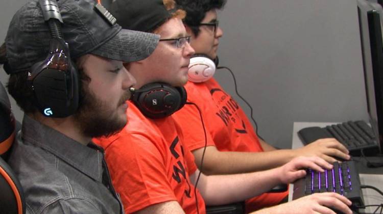 Indiana Tech added its varsity esports program at the beginning of the 2017-2018 school year. - Steve Burns/WTIU