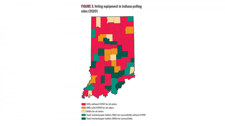 A Majority Of Indiana Voting Machines Vulnerable Without Paper Backups
