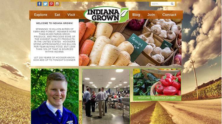 Consumers can use the Indiana Grown website to connect with Indiana brands.