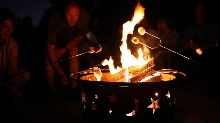 The Next Indiana Campfires program takes participants on hikes, bike rides and other trips across Indiana landscapes during which humanities scholars and naturalists periodically read aloud from environmental-themed literature. - Courtesy Indiana Humanities via Facebook