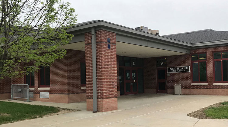 Indy Island is an indoor aquatic center adjacent to Raymond Park Middle School. - Provided by Indianapolis Fire Department