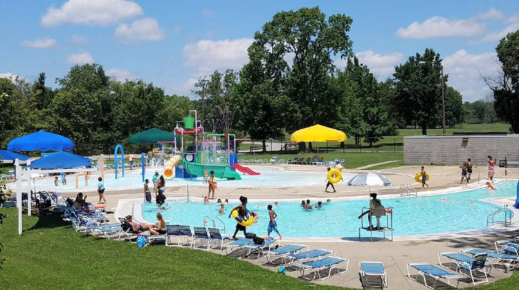 The pool at Garfield Park in Indianapolis. - Courtesy of Indy Parks